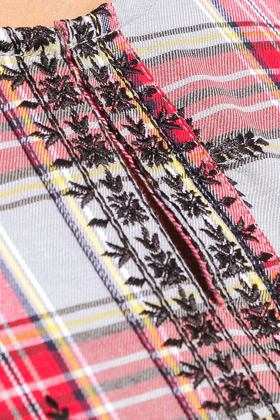 EMBROIDERED FLANNEL SHIRT (PRET) - Image 4
