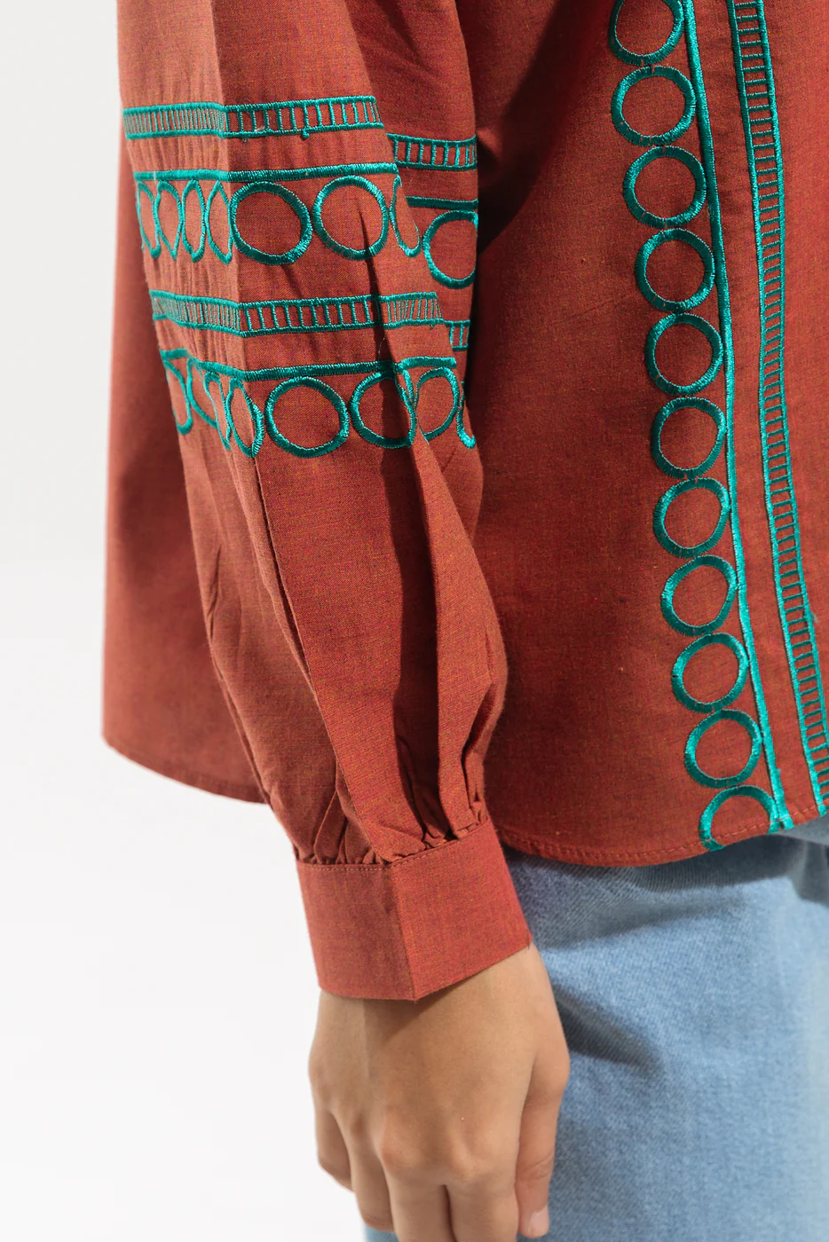 CHAMBRAY TOP (PRET) - Image 2