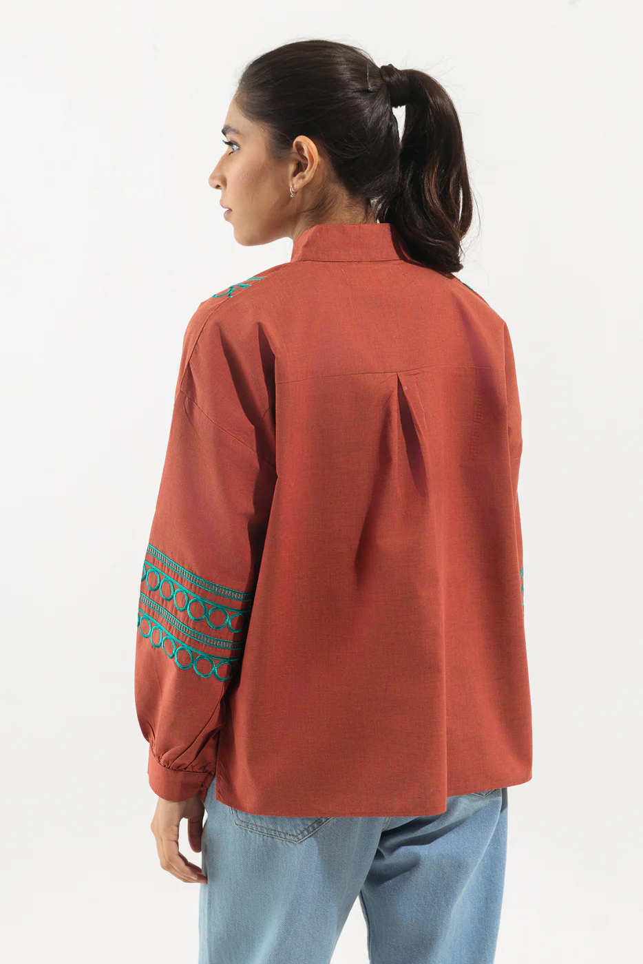 CHAMBRAY TOP (PRET) - Image 3