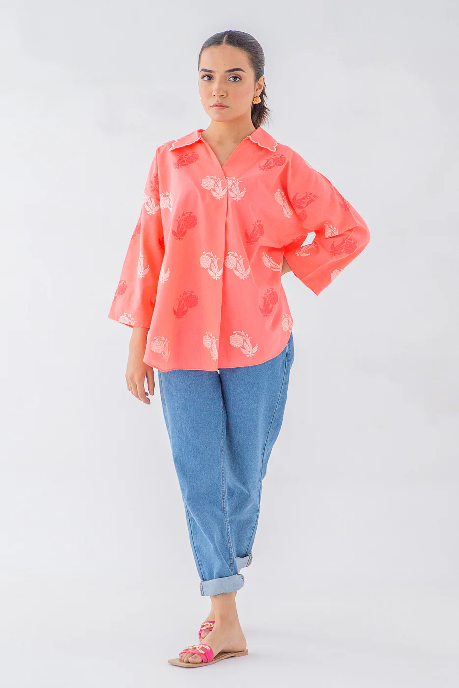 CHAMBRAY TOP (PRET) - Image 2