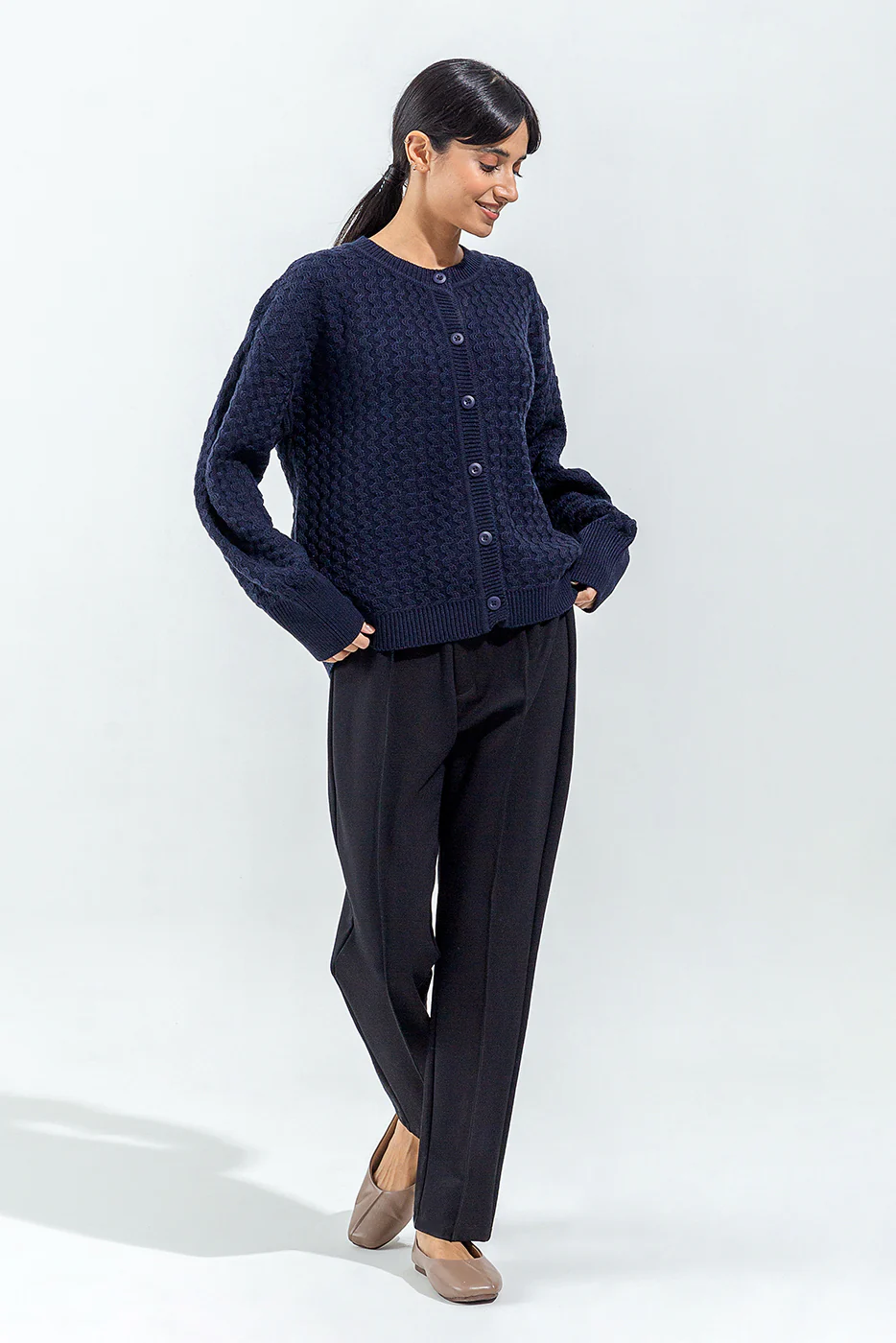 KNITTED CARDIGAN - Image 3