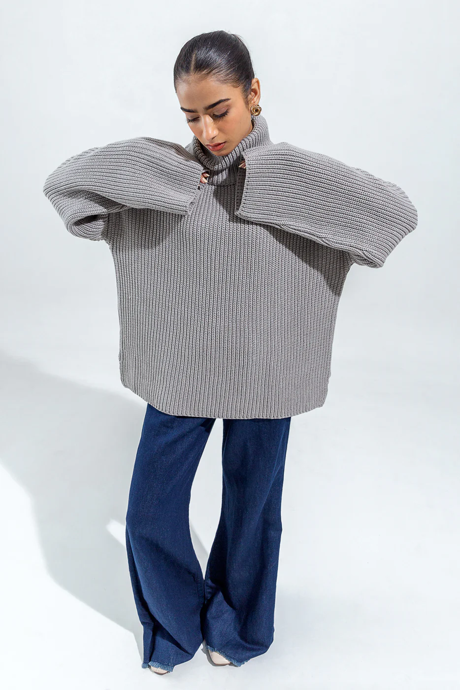 BOXY KNITTED PULLOVER - Image 2