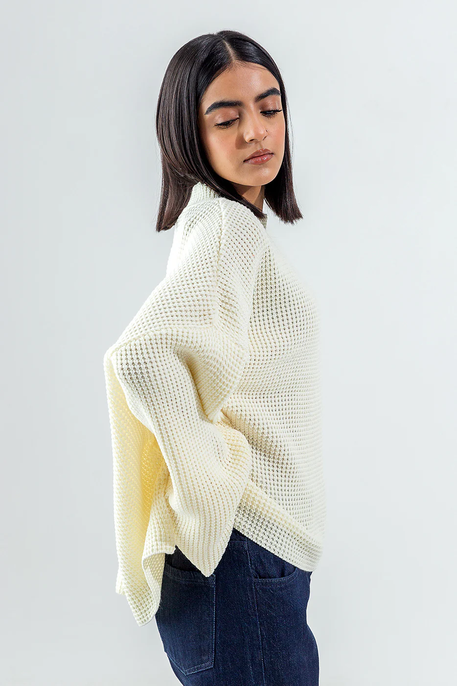 BOXY KNITTED PULLOVER - Image 4