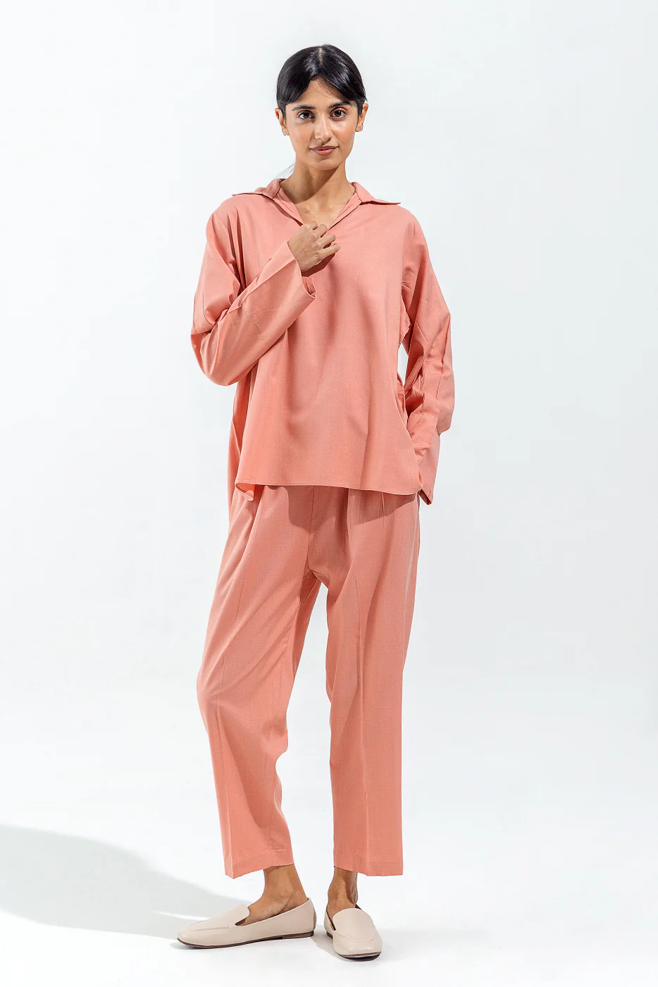 PEACH COORD SET - Image 4