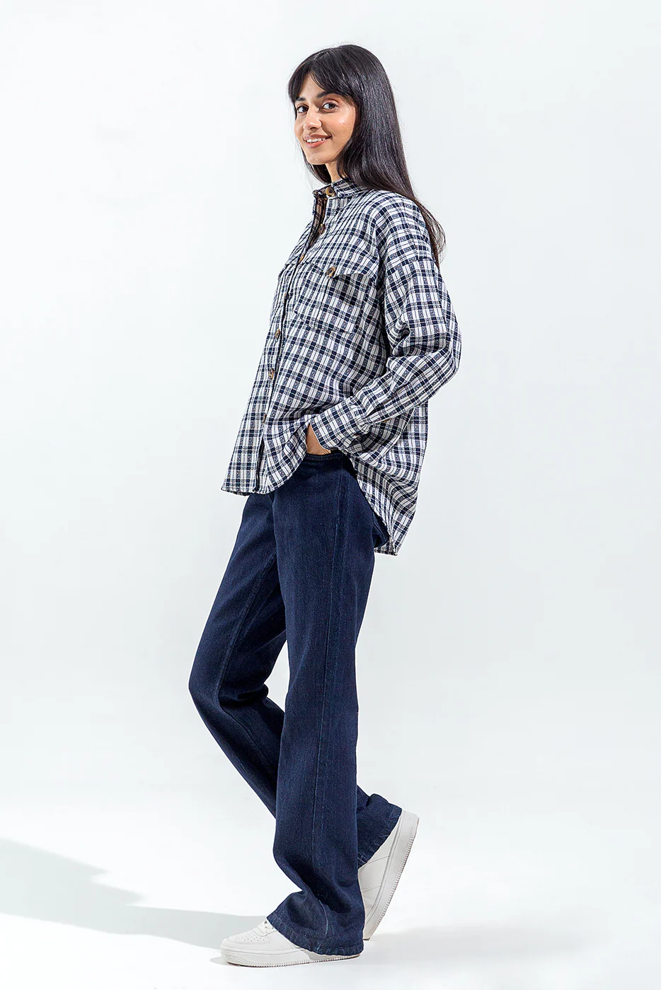 BUTTON THROUGH OVERSIZED SHIRT - Image 3