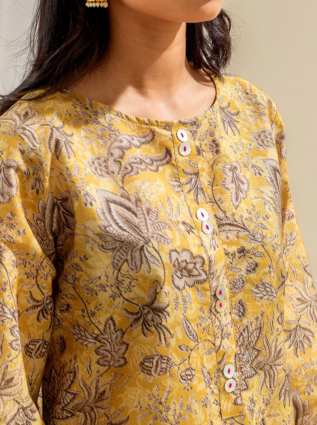 3 PIECE PRINTED LAWN SUIT (UNSTITCHED) - Image 5