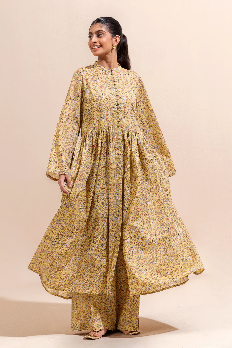 2 PIECE PRINTED LAWN SUIT-SUNDAY SAUNA (UNSTITCHED) - Image 3