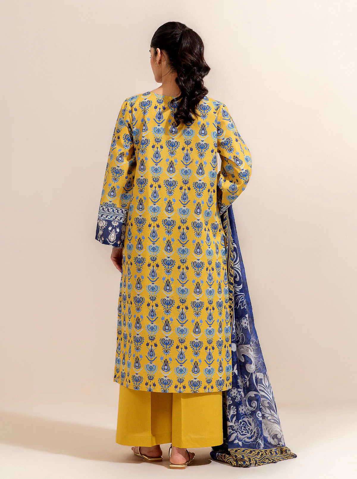 3 PIECE PRINTED LAWN-?ZNIK SENSE (UNSTITCHED) - Image 4