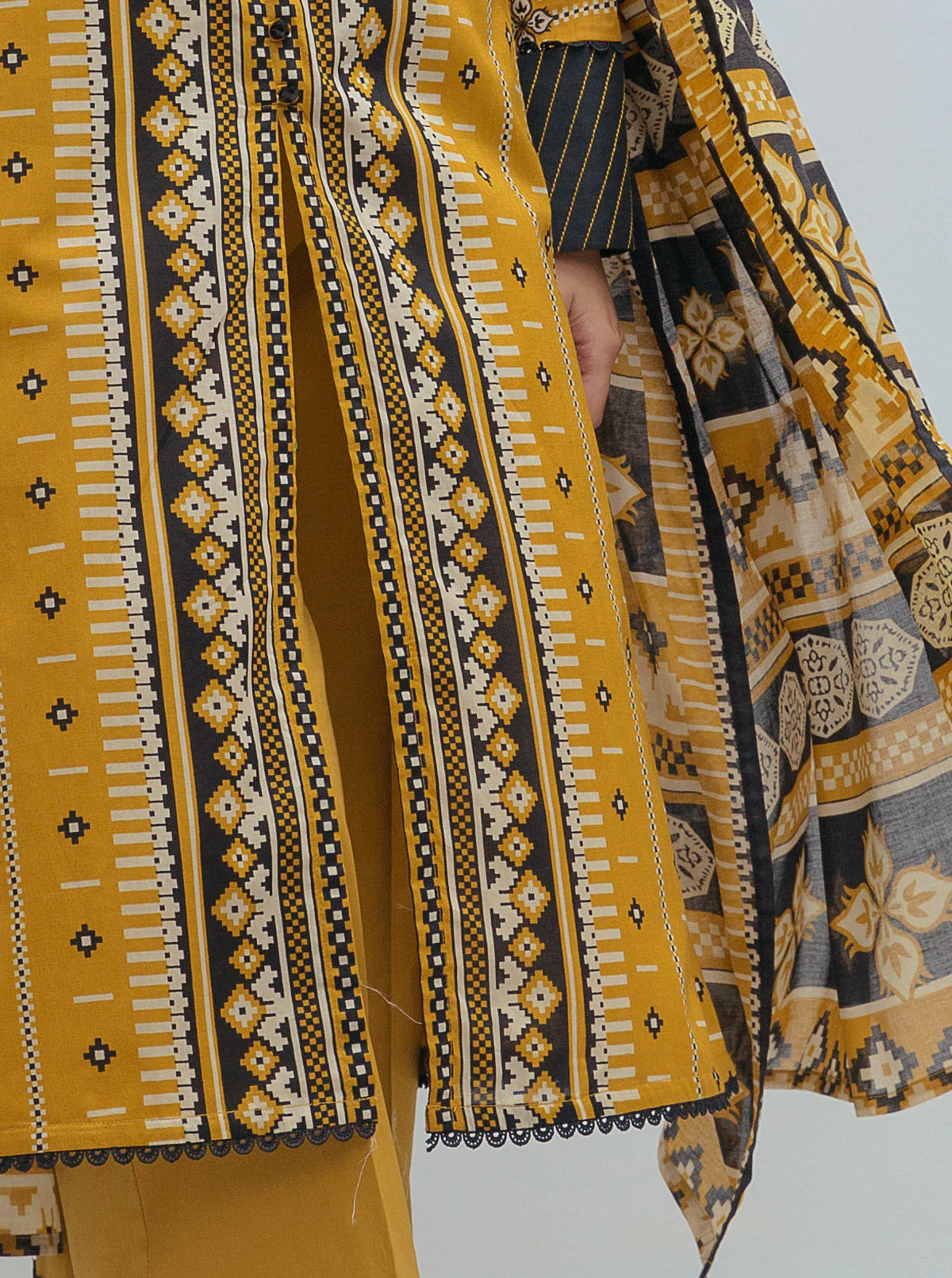 Radiant Mustard-Printed-3P - Image 2