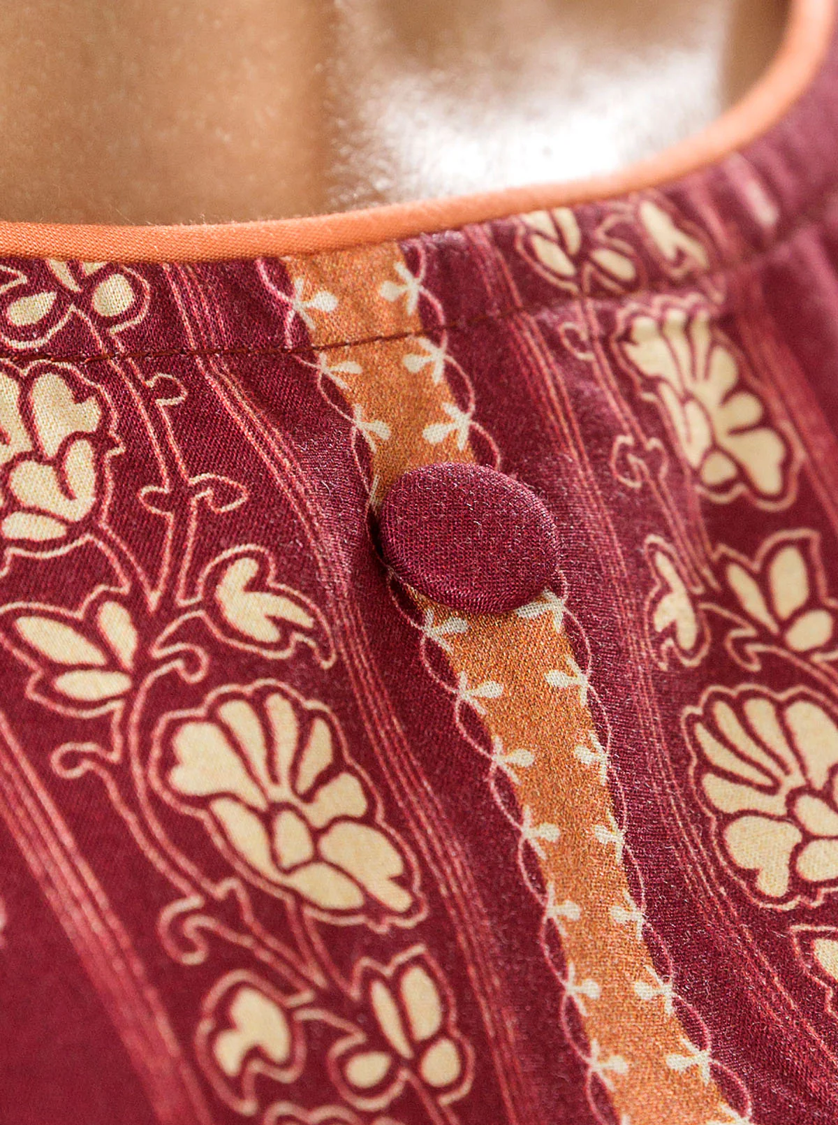1 PIECE - PRINTED LAWN SHIRT - ETHNIC OBSESSION - Image 3