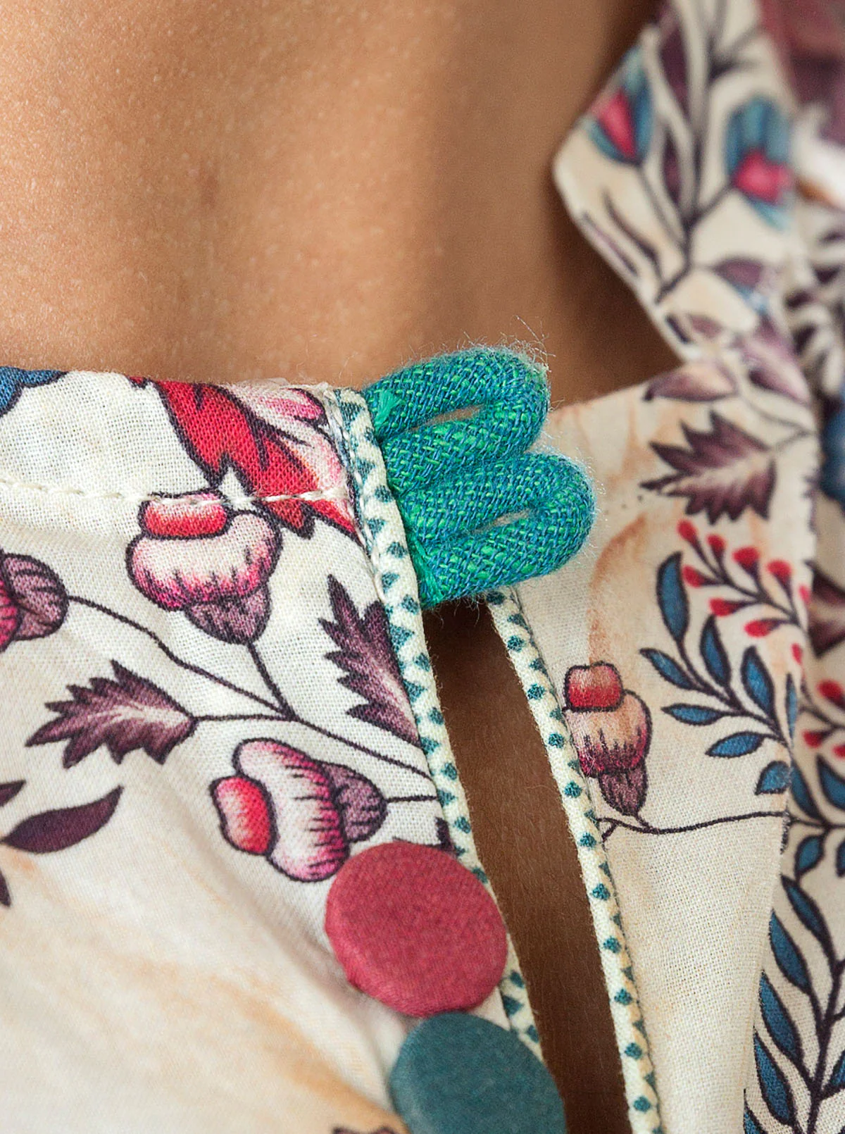 2 PIECE - PRINTED LAWN SUIT - CLASSIC CHINTZ - Image 5