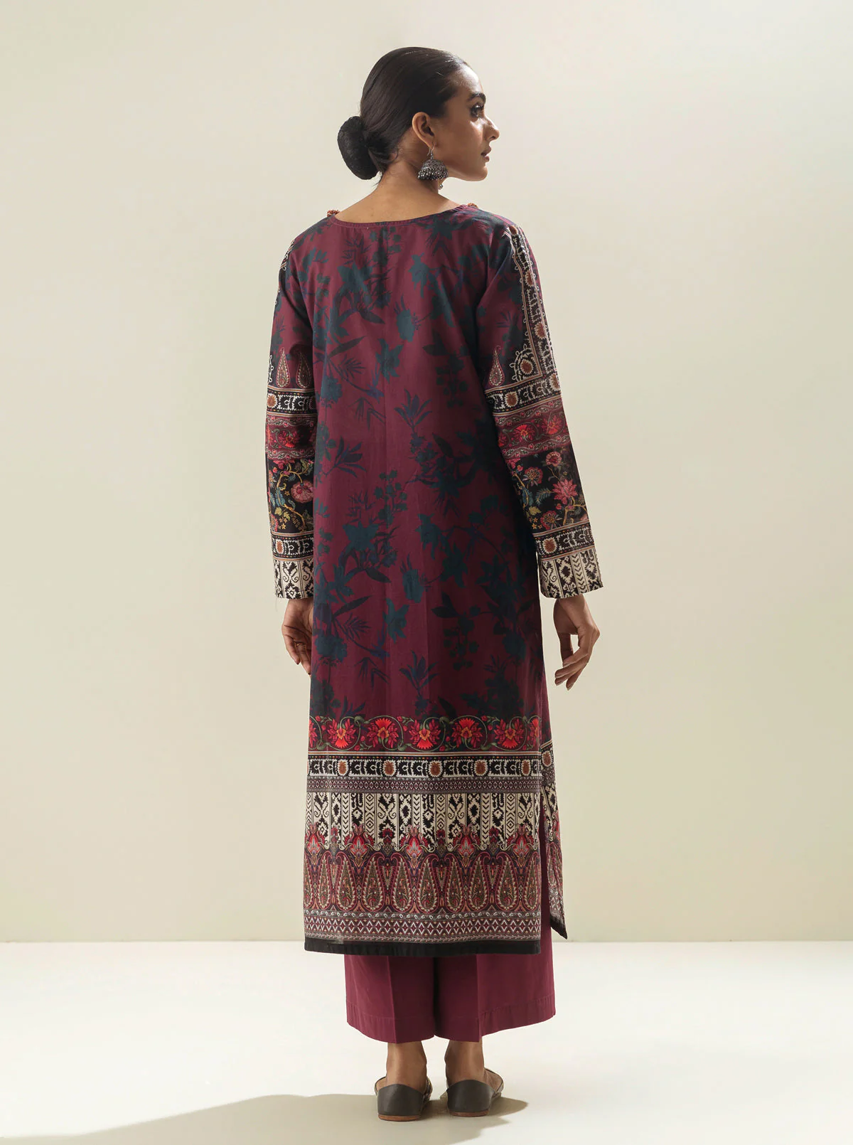 1 PIECE - PRINTED LAWN SHIRT - GLORIOUS CHINTZ - Image 4