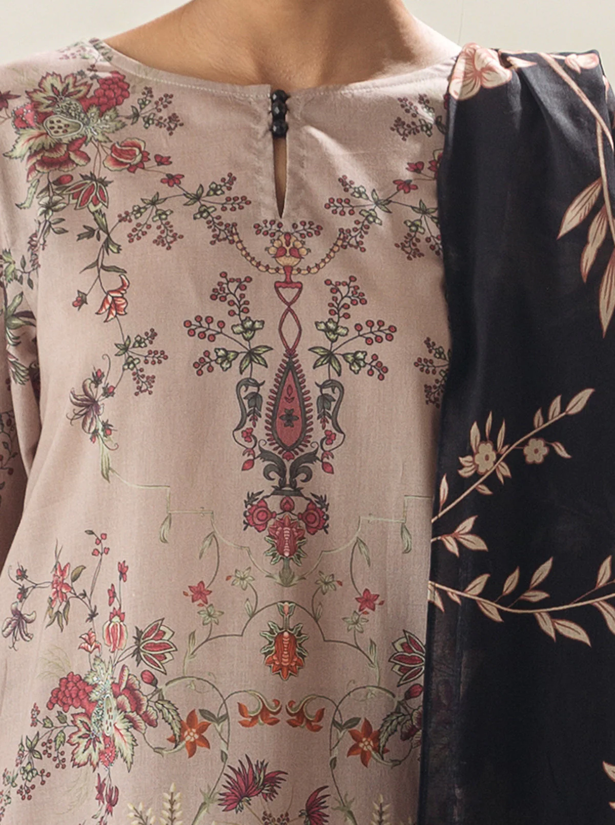 3 PIECE - PRINTED LAWN SUIT - BELLE INTRICATE - Image 2