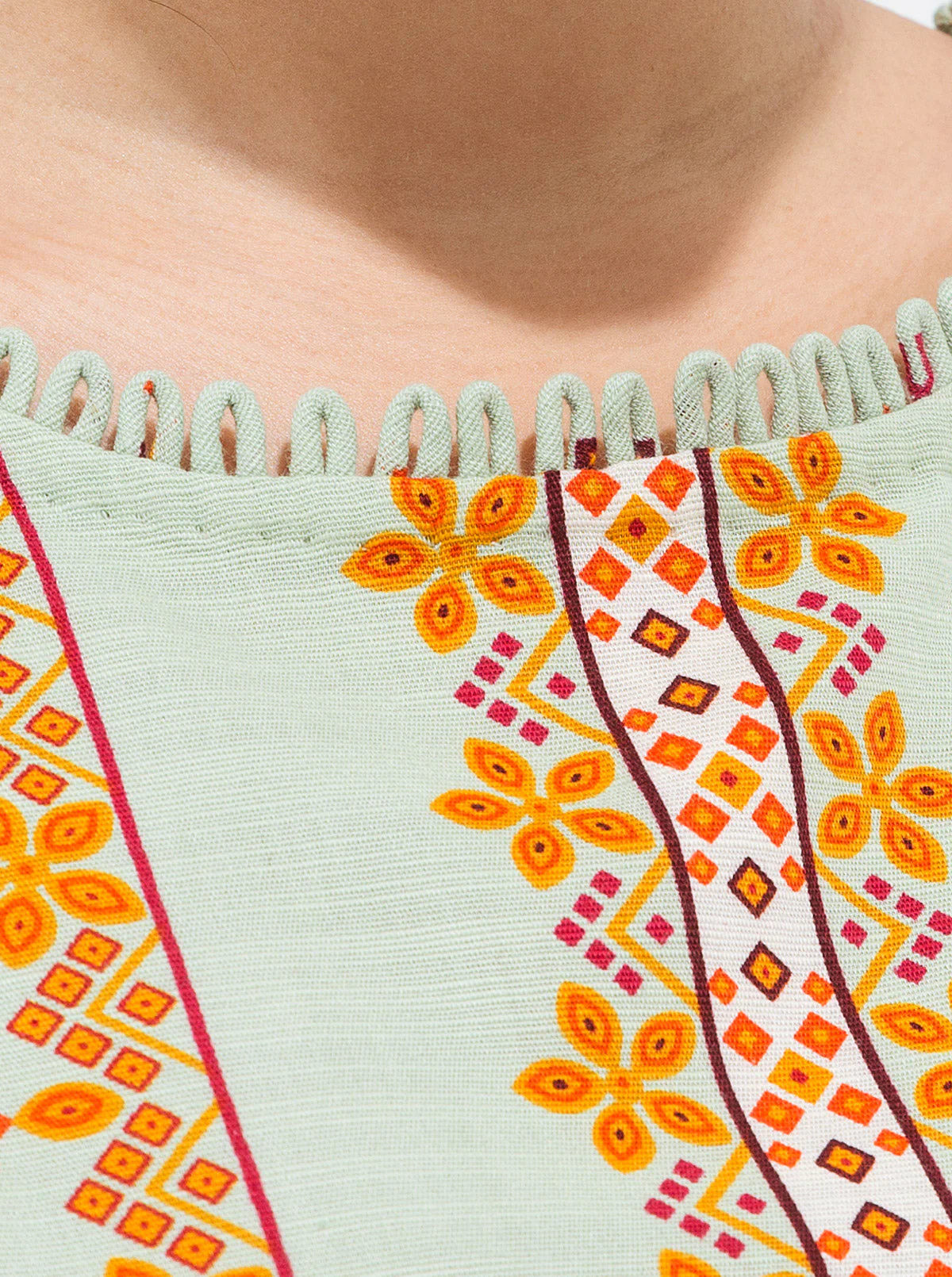 3 PIECE - PRINTED KHADDAR SUIT - ETHNIC TREASURE - Image 4