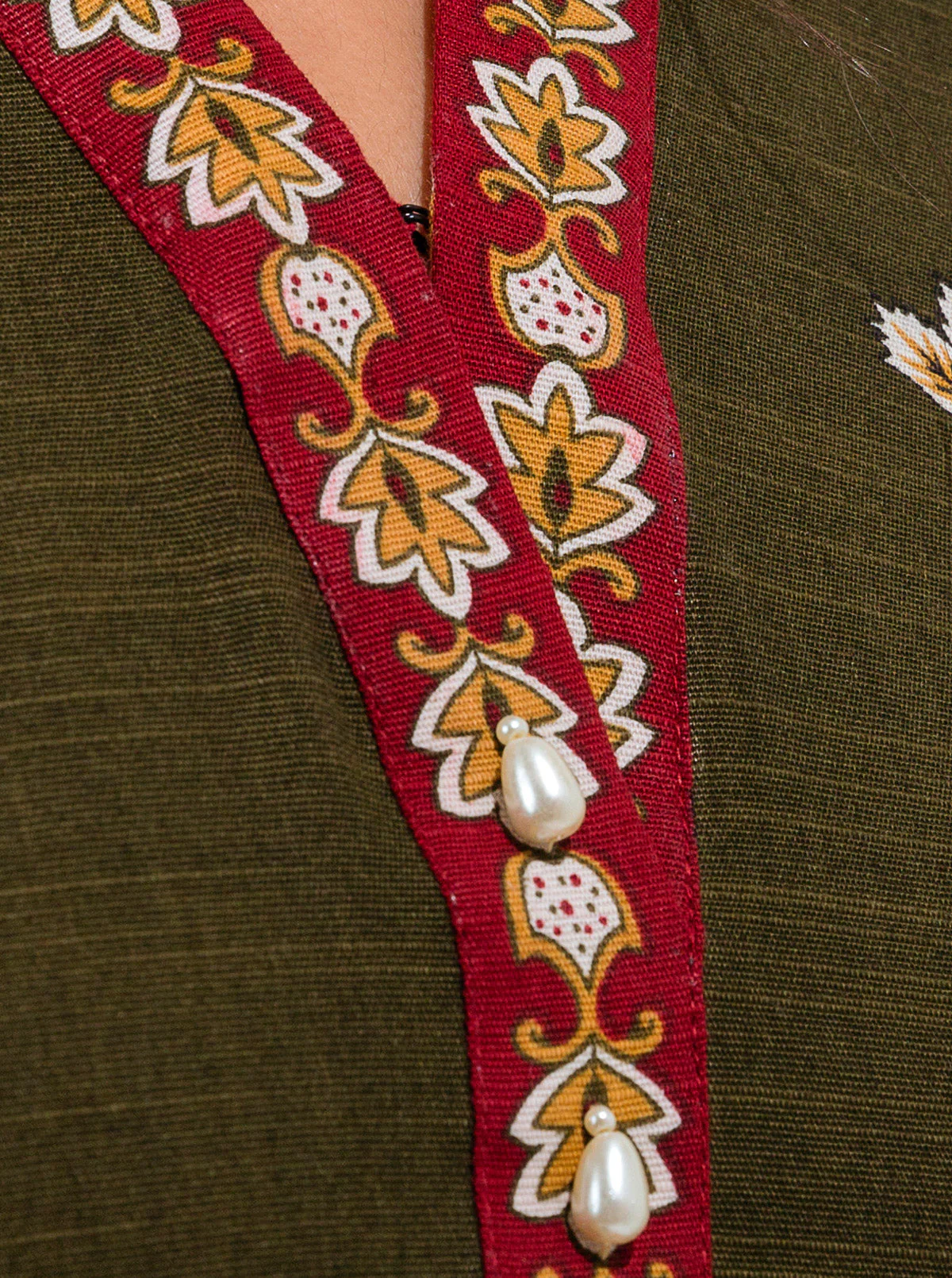 3 PIECE - PRINTED KHADDAR SUIT - JEWEL TRIBE - Image 3