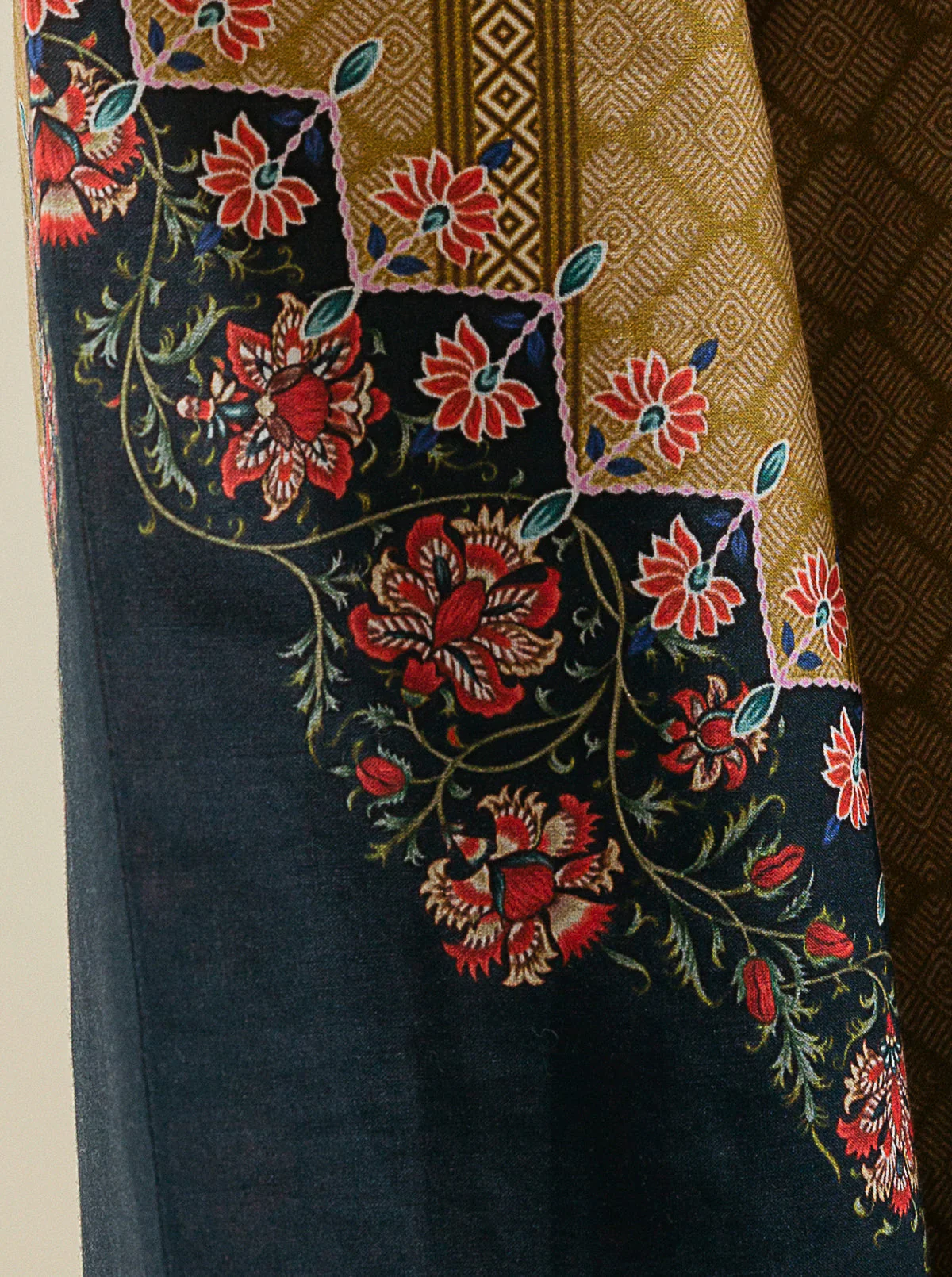 1 PIECE - PRINTED CAMBRIC SHIRT - GOLDEN HONEY - Image 3