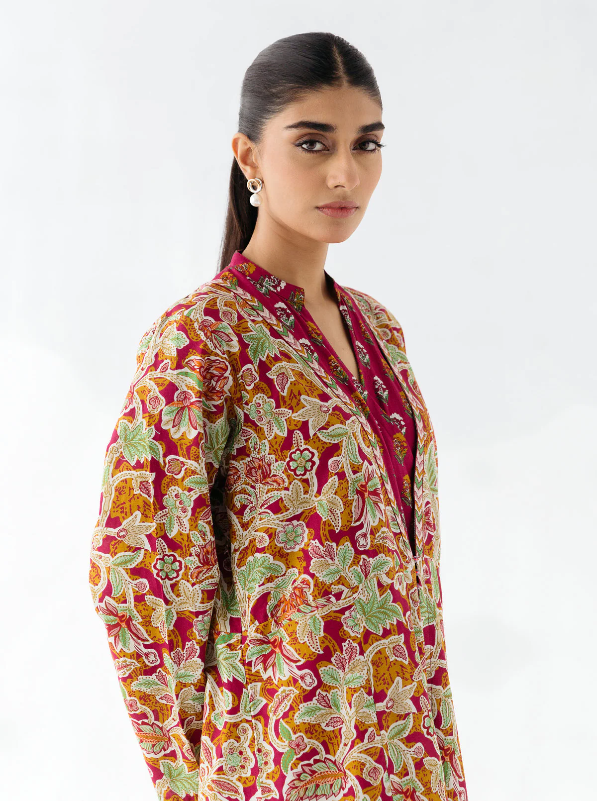 2 PIECE - PRINTED CAMBRIC SUIT - CARNIVAL MAGIC - Image 4