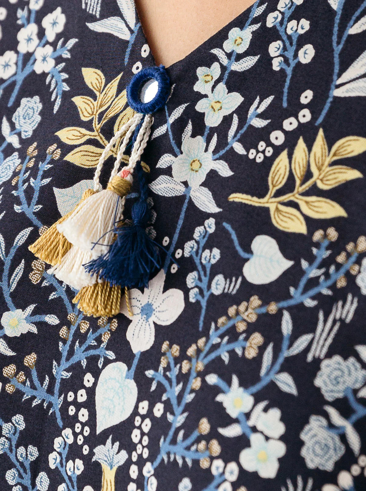 2 PIECE - PRINTED CAMBRIC SUIT - ENCHANTING GARDEN - Image 3
