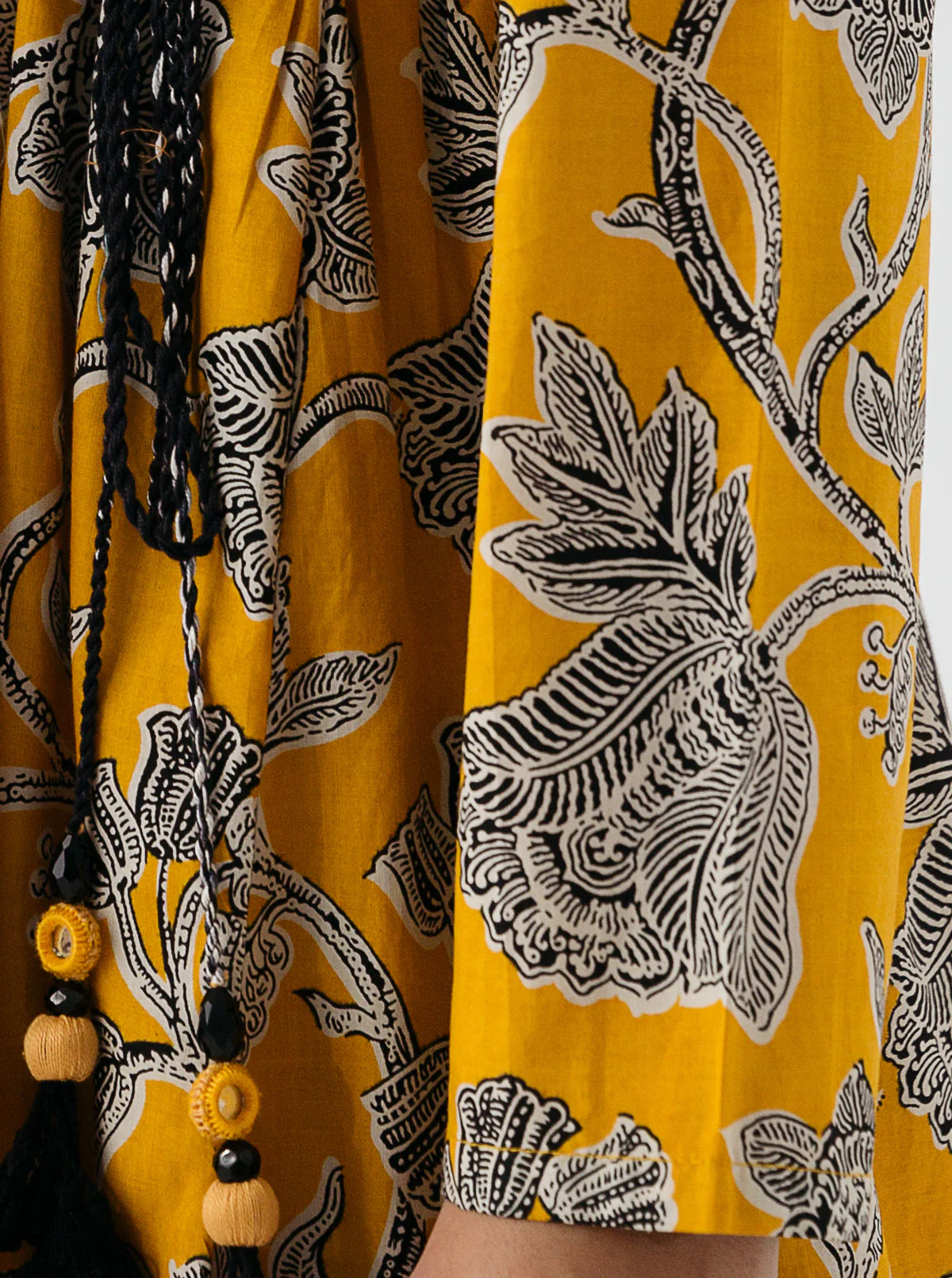 2 PIECE - PRINTED CAMBRIC SUIT - SUNSTRUCK GOLD - Image 4