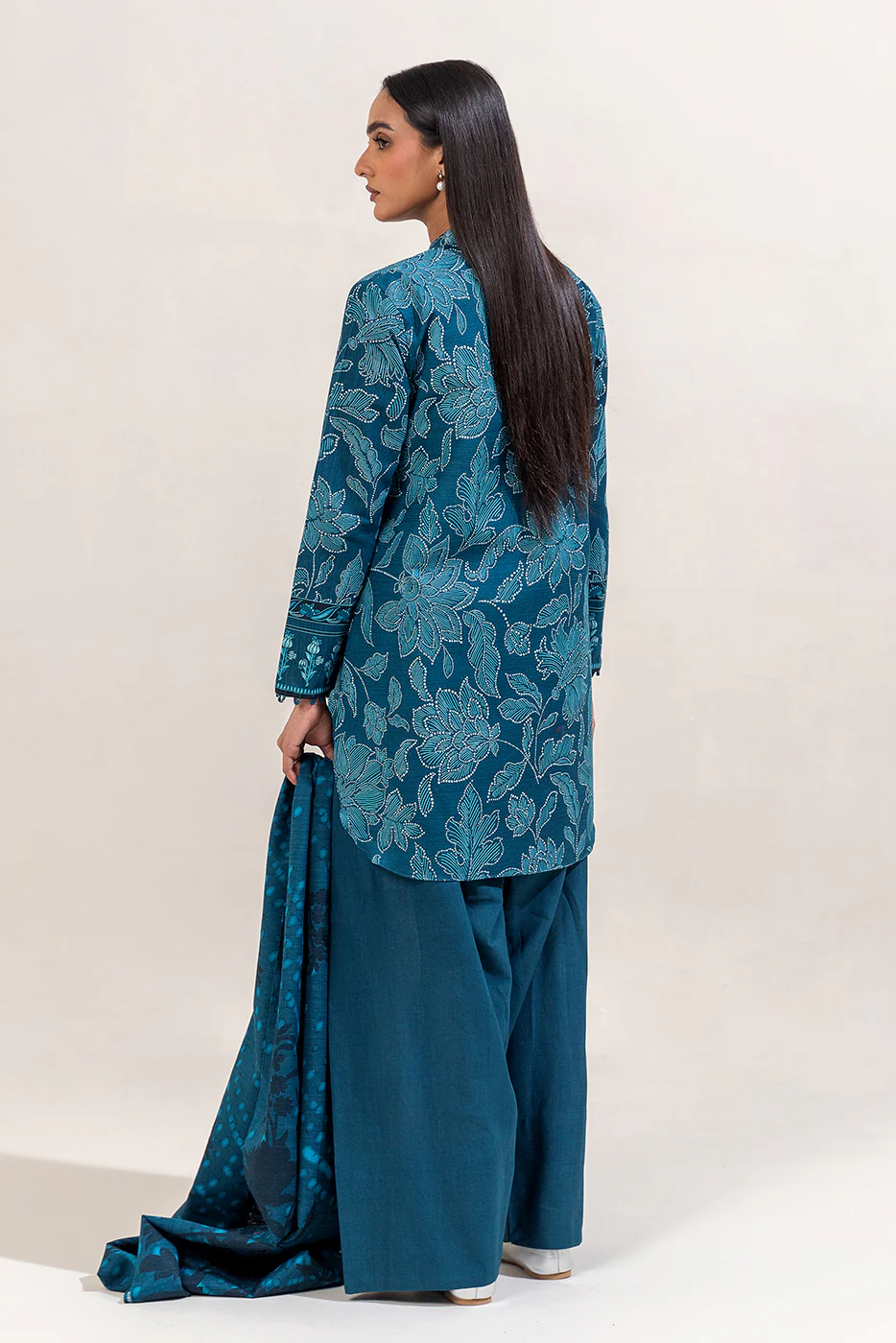 3 PIECE PRINTED KHADDAR SUIT-AEGAN HAVEN (UNSTITCHED) - Image 6