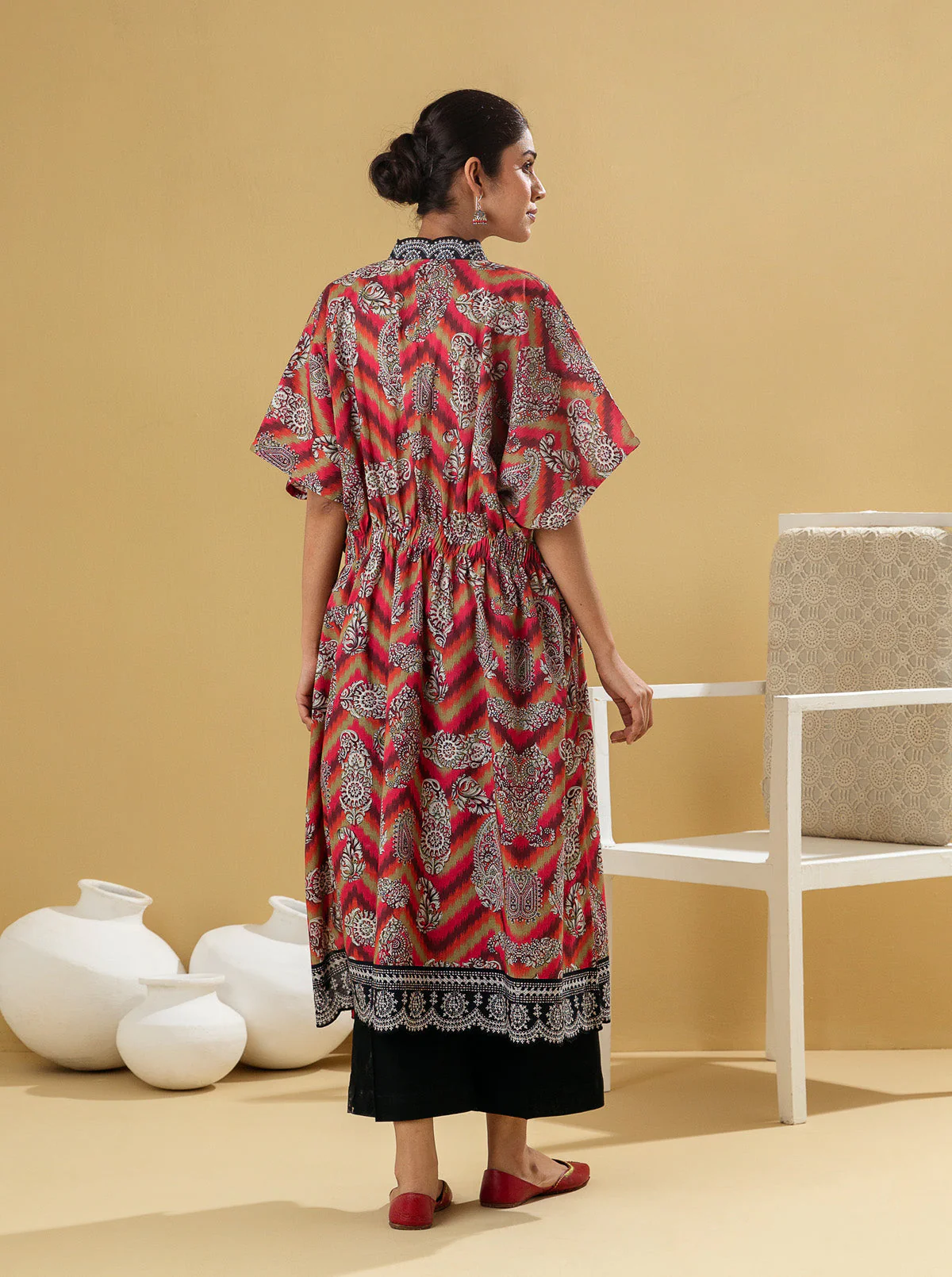 1 PIECE - PRINTED LAWN SHIRT - PAISLEY GLEAM - Image 4