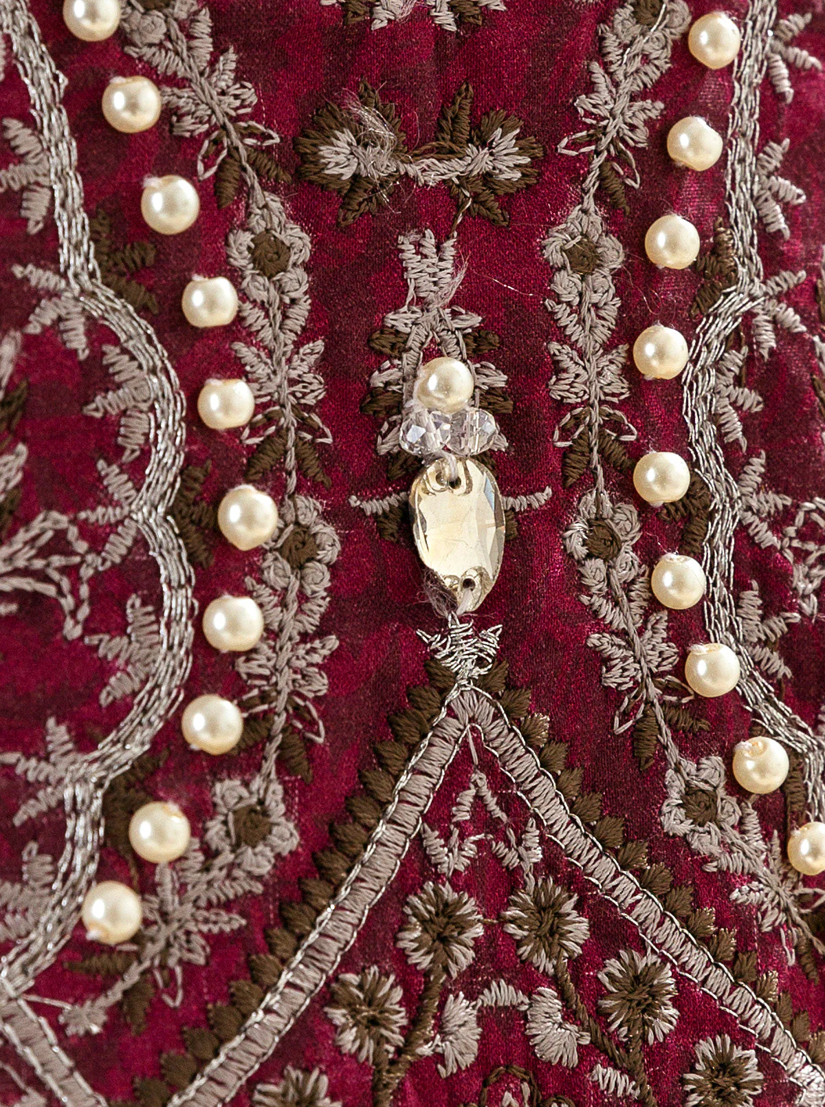 3 PIECE - EMBROIDERED LAWN SUIT - ROCOCO DREAM - Image 5