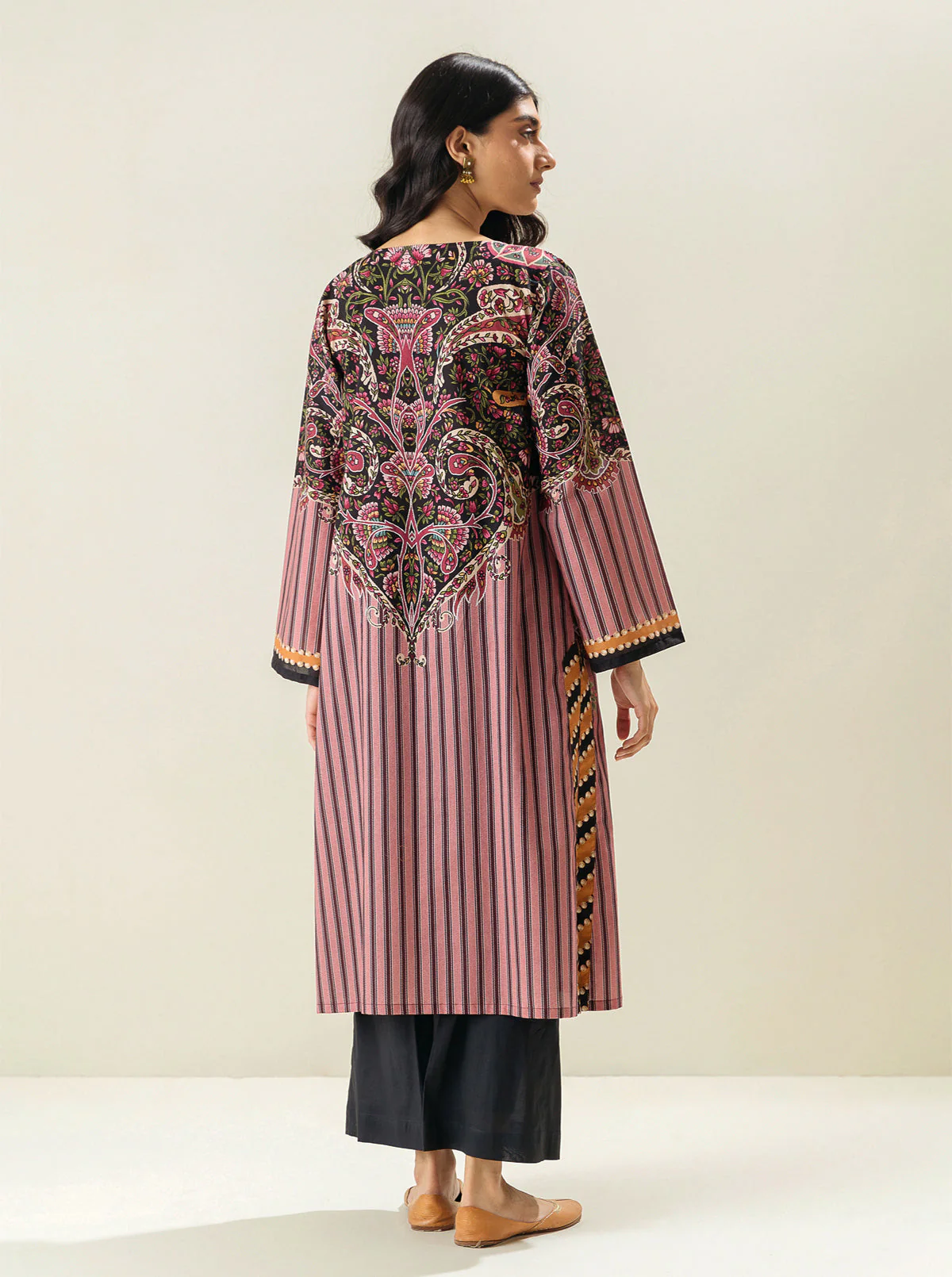 1 PIECE - PRINTED LAWN SHIRT - FLORA SYNC - Image 2