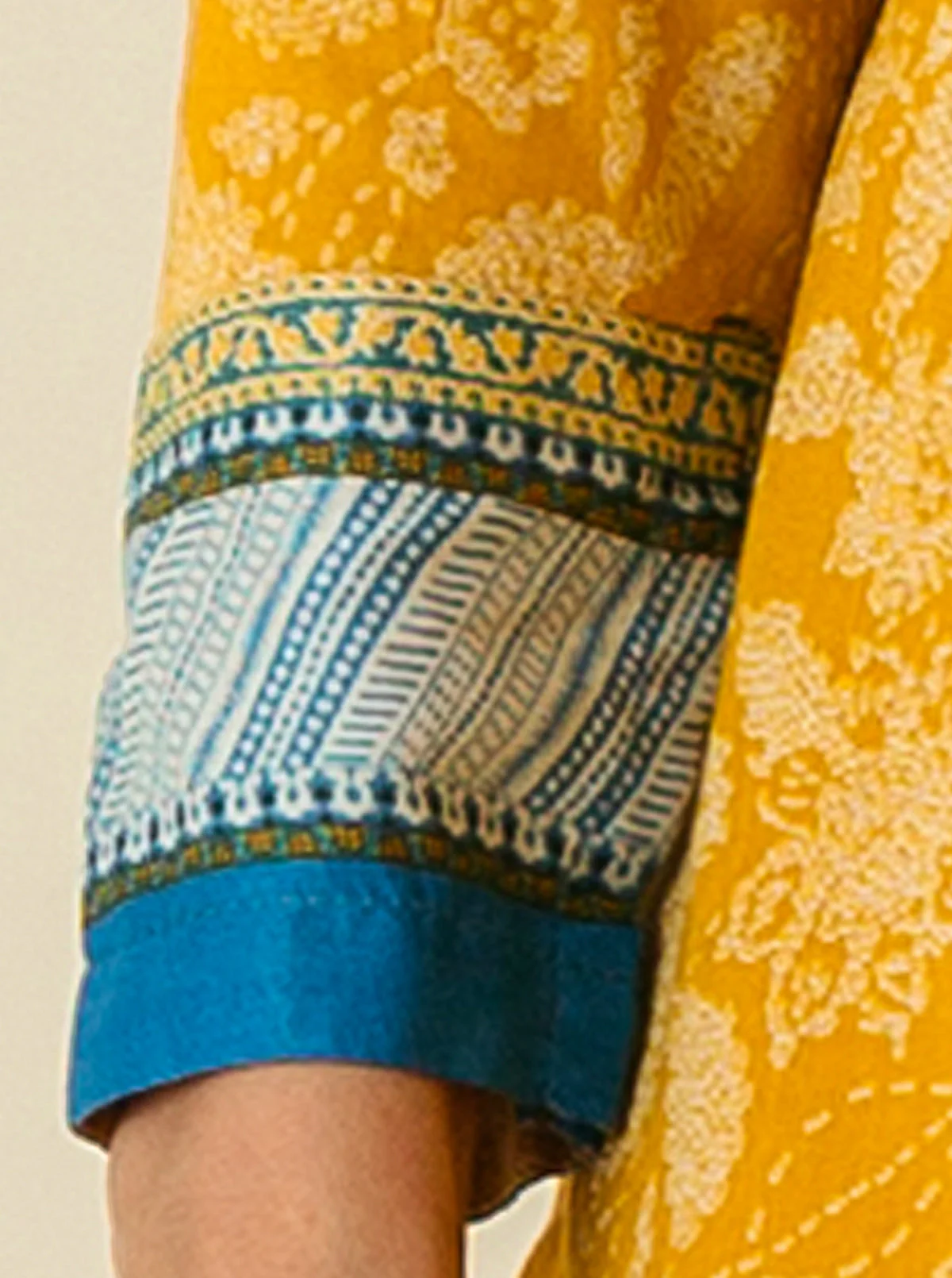 2 PIECE - EMBROIDERD LAWN SUIT - SUNSET STREAM - Image 2
