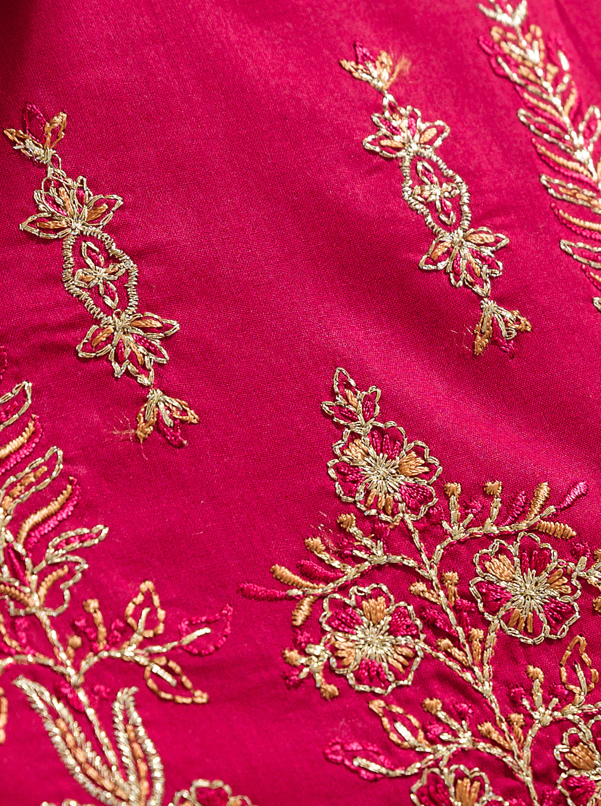 3 PIECE - EMBROIDERD LAWN SUIT - FUCHSIA MYSTERY - Image 3