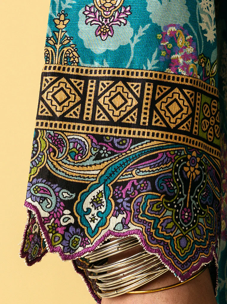 2 PIECE - PRINTED KHADDAR SUIT - DIVINE FLORA - Image 3