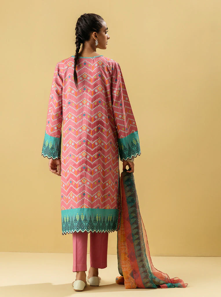 3 PIECE - PRINTED KHADDAR SUIT - REMOSE - Image 3