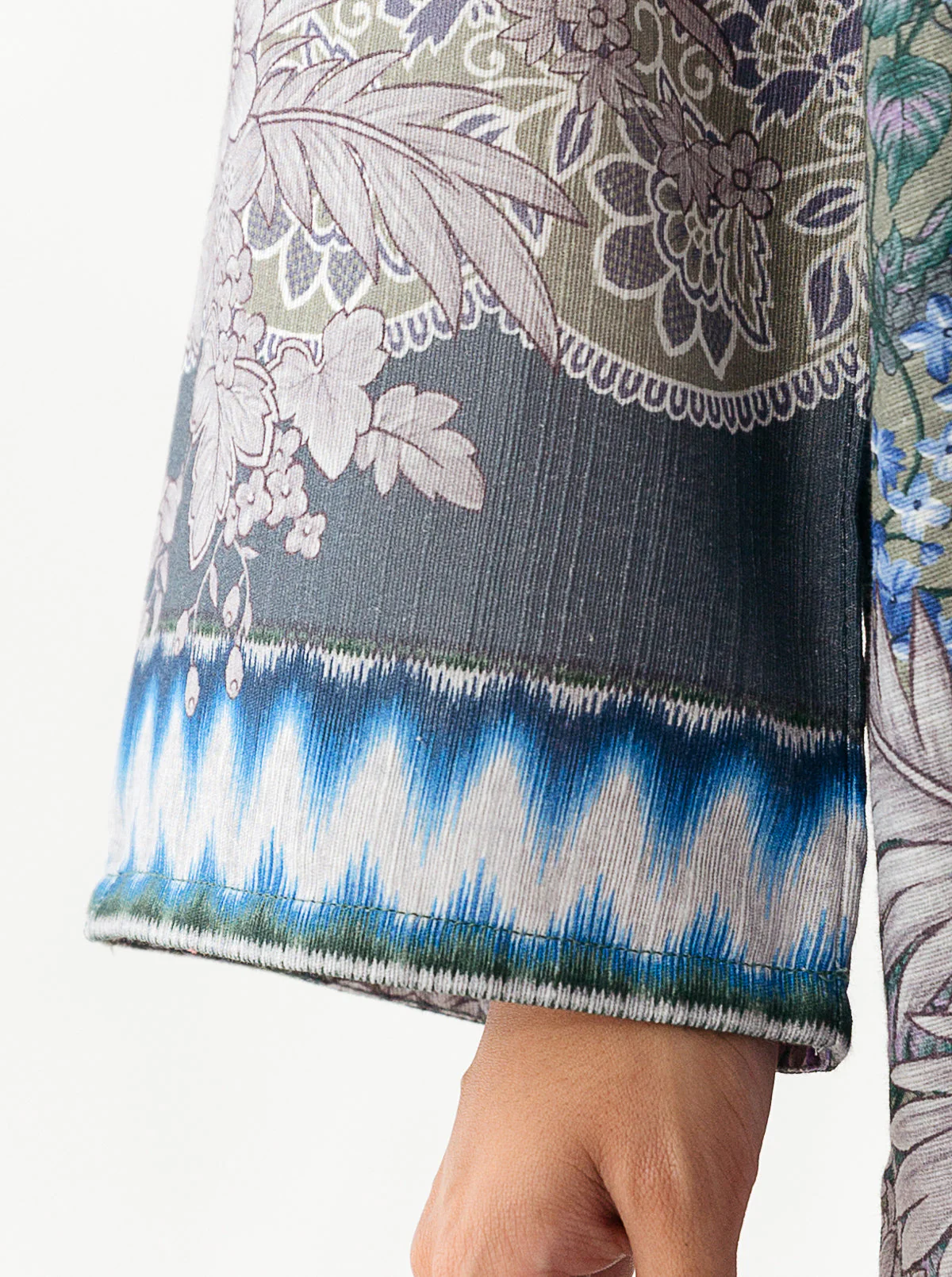 1 PIECE - PRINTED KHADDAR SHIRT - LALITA LAGOON - Image 4
