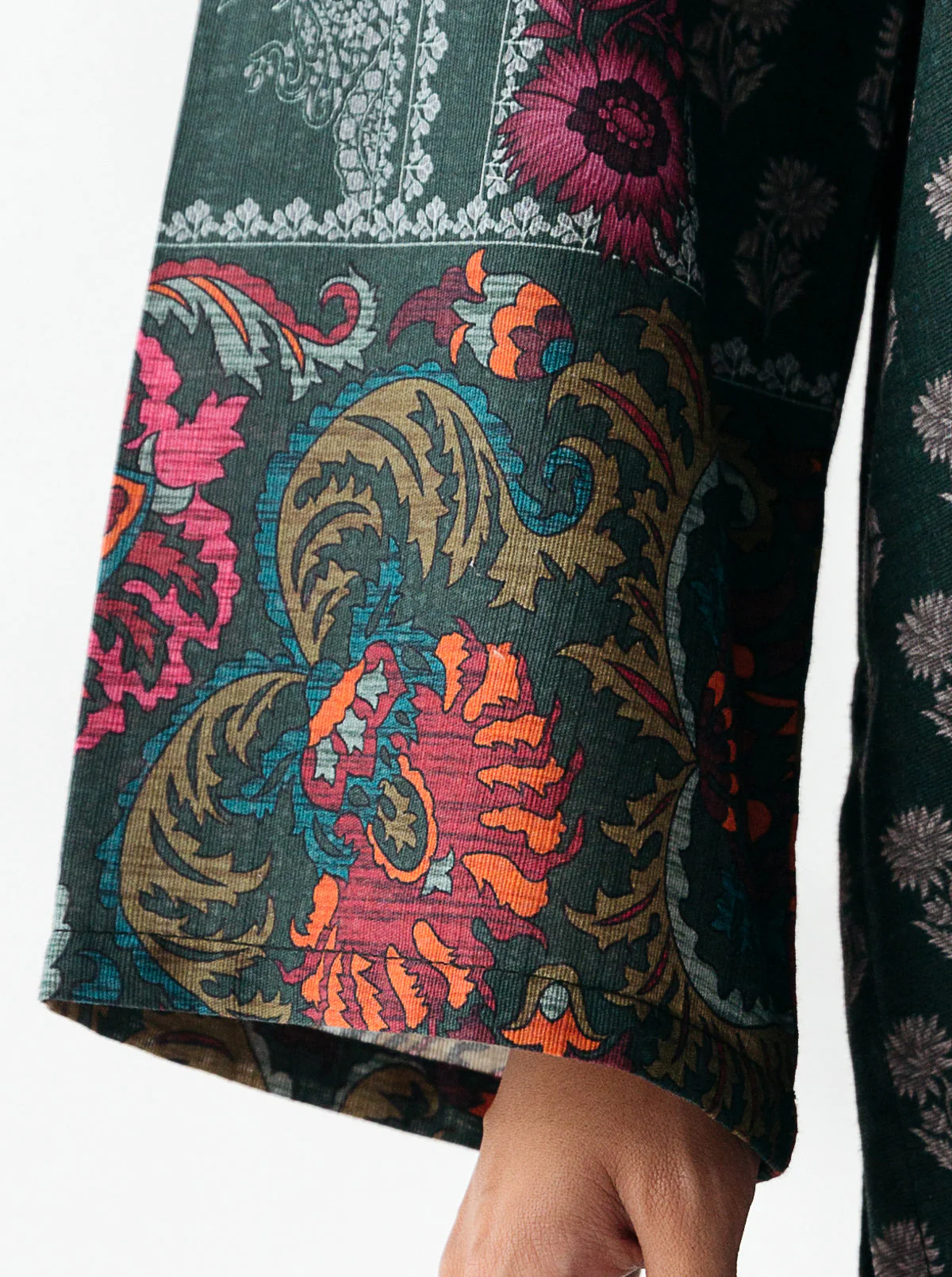 1 PIECE - PRINTED KHADDAR SHIRT - BAYOU BREEZE - Image 4