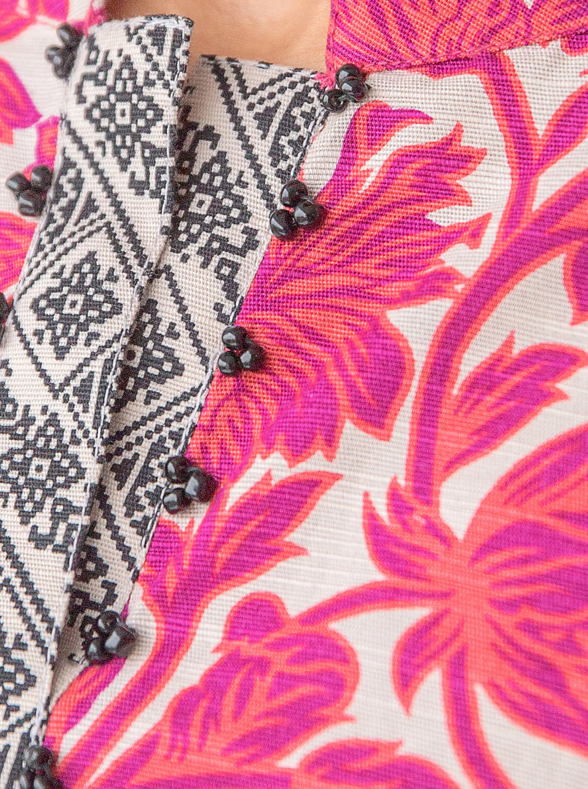 2 PIECE - PRINTED KHADDAR SUIT - MULBERRY HIGHLIGHTS - Image 3