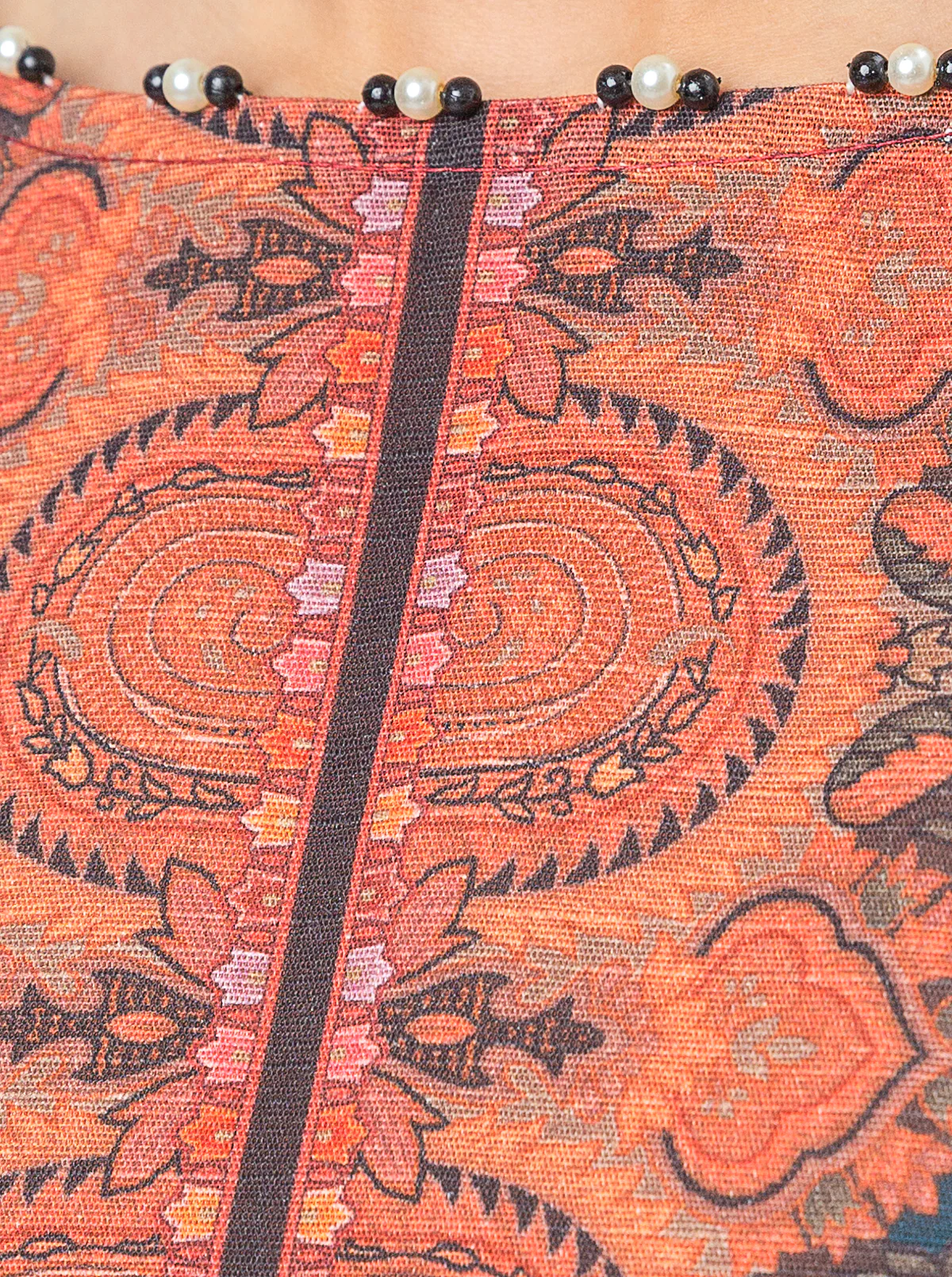 3 PIECE PRINTED KHADDAR SUIT-VINTAGE PAISLEY (UNSTITCHED) - Image 4