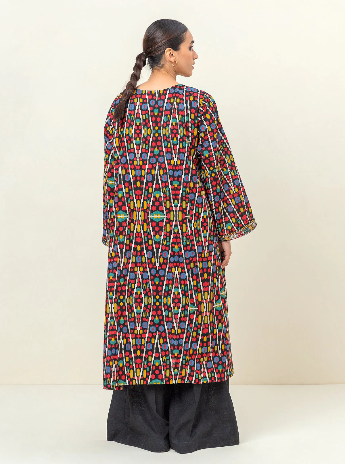 2 PIECE - EMBROIDERED KHADDAR SUIT - MYSTIQUE MISTICA - Image 3