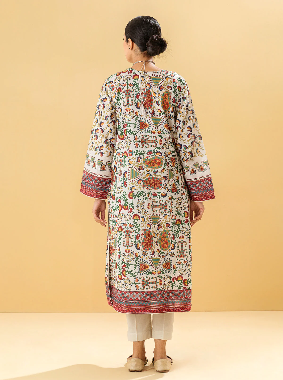 1 PIECE - PRINTED LAWN SHIRT - SUMMER DELIGHT - Image 4