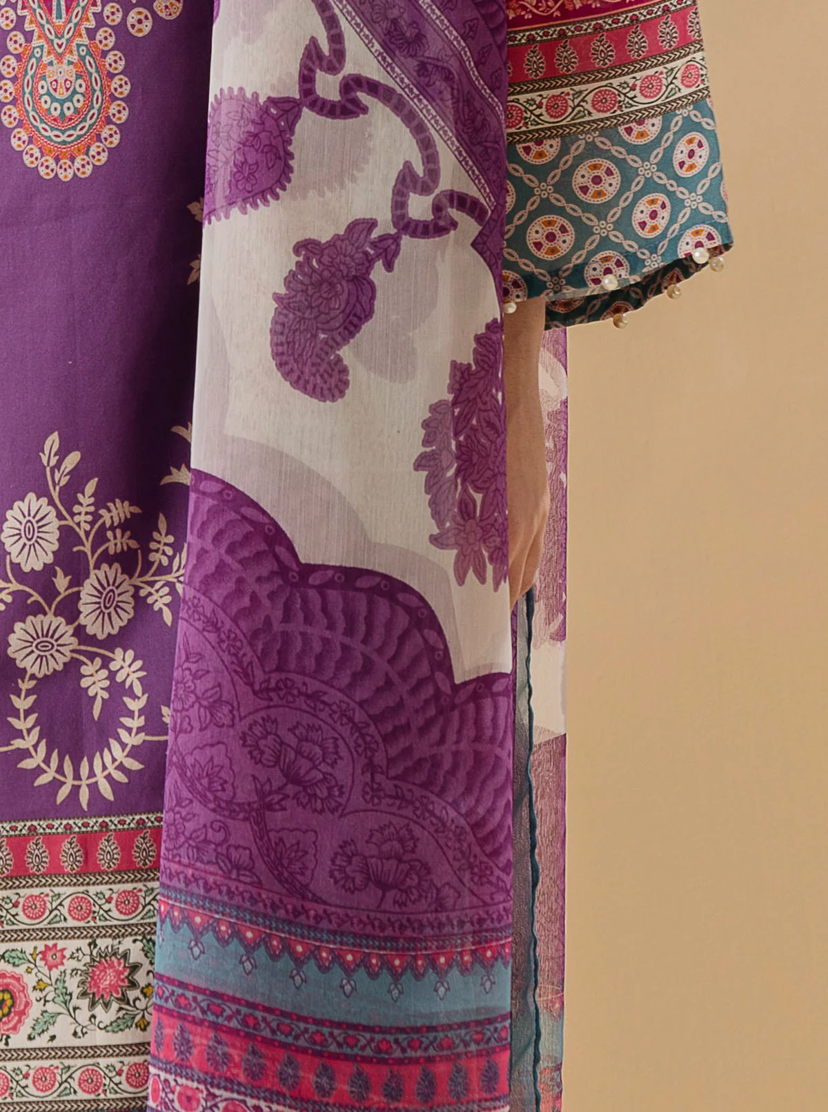2 PIECE - PRINTED LAWN SUIT - GYPSY GEM - Image 2