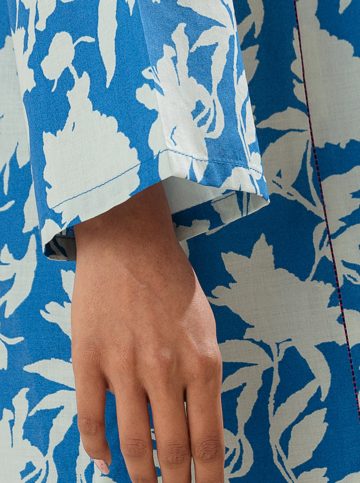 1 PIECE - PRINTED LAWN SHIRT - TIDE MYSTIQUE - Image 3