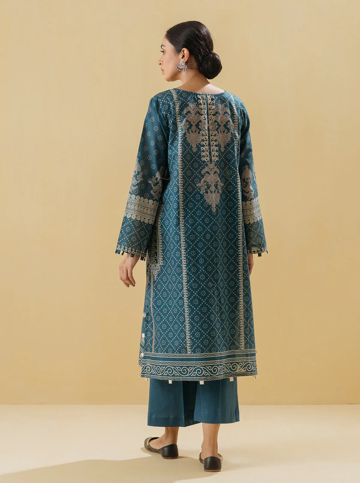 2 PIECE - PRINTED LAWN SUIT - MYSTIQUE JEWEL - Image 5