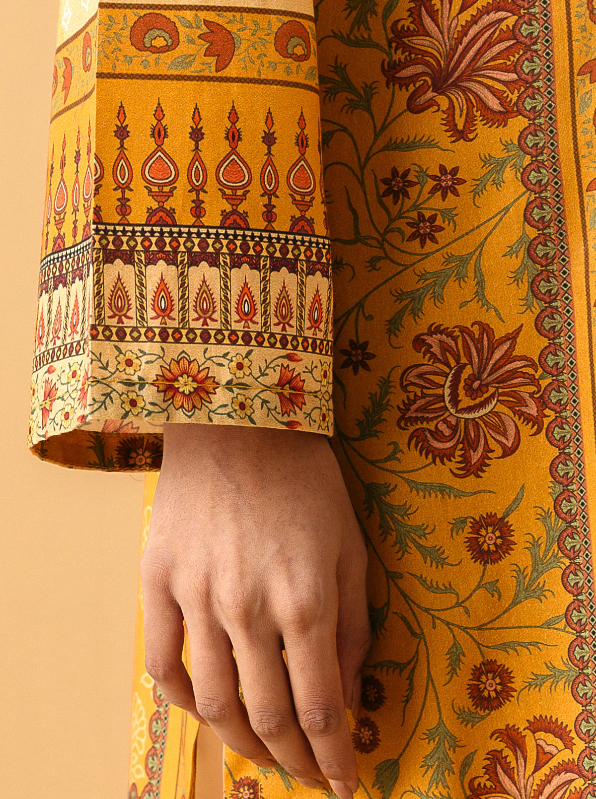 2 PIECE - PRINTED LAWN SUIT - ORIENTAL OBSESSION - Image 3