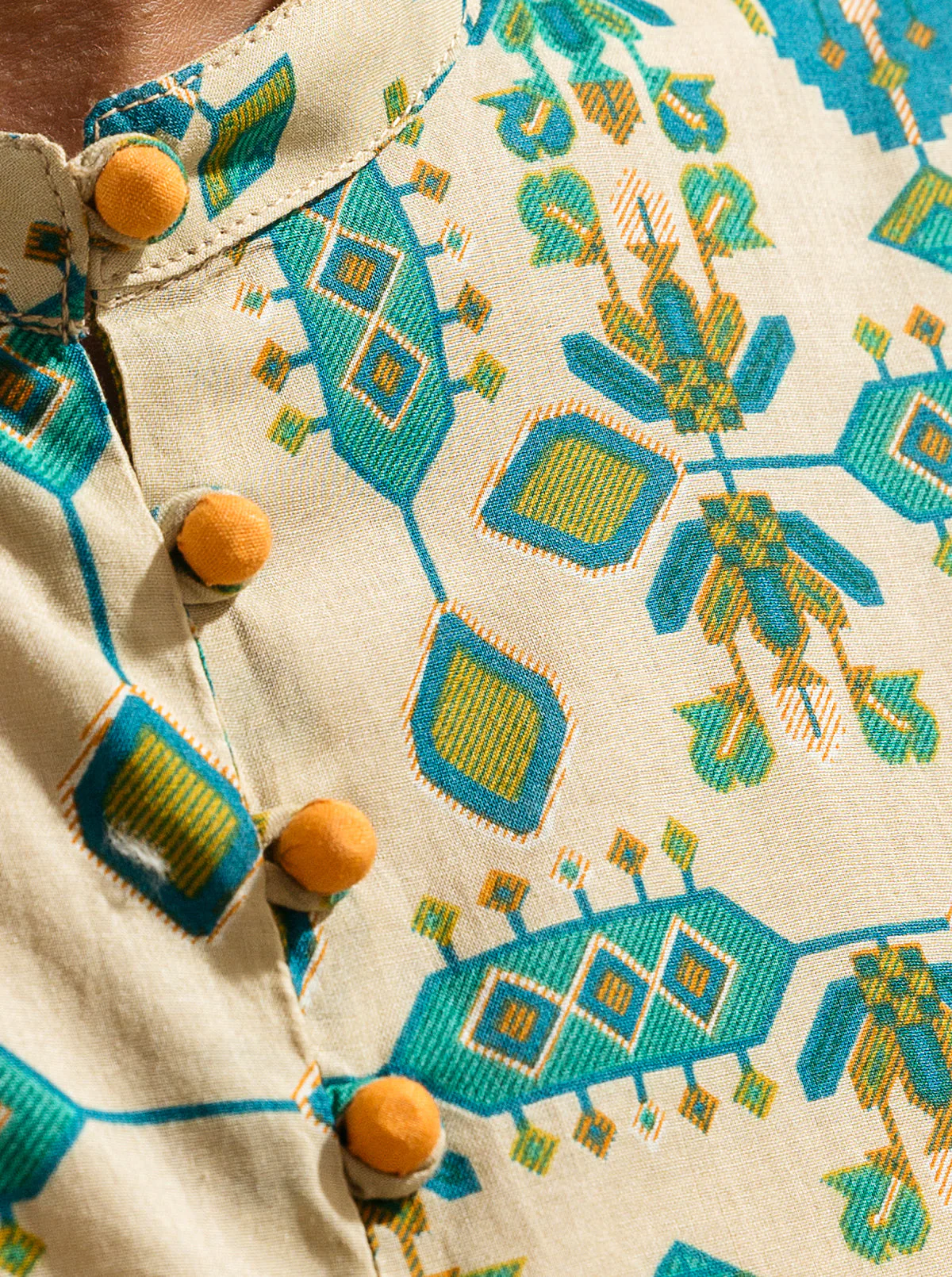 2 PIECE - PRINTED LAWN SUIT - ANTIQUE CHARM - Image 5