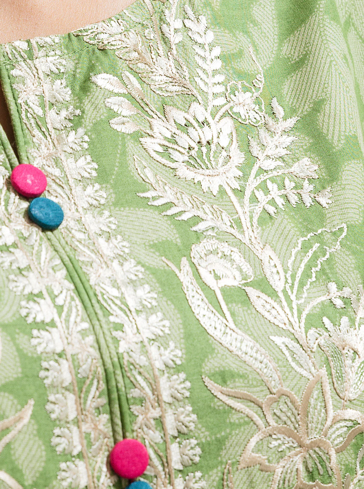 2 PIECE - EMBROIDERED LAWN SUIT - LEPRECHAUN DUST - Image 4