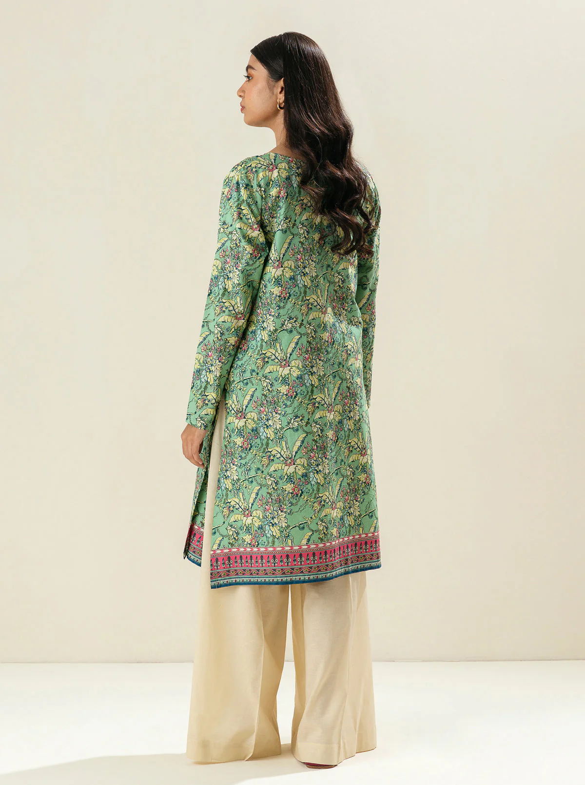 1 PIECE - PRINTED LAWN SHIRT - MISTLETOE MEMOIR - Image 2
