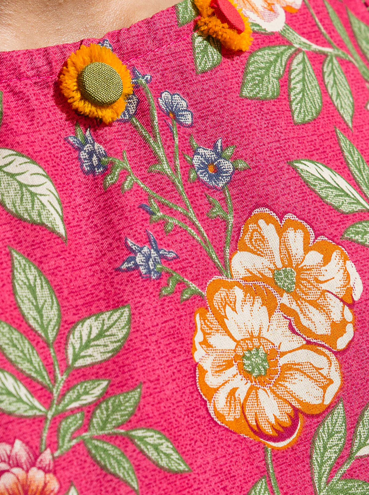 1 PIECE - PRINTED LAWN SHIRT - MELTED INCANDESCENCE - Image 4