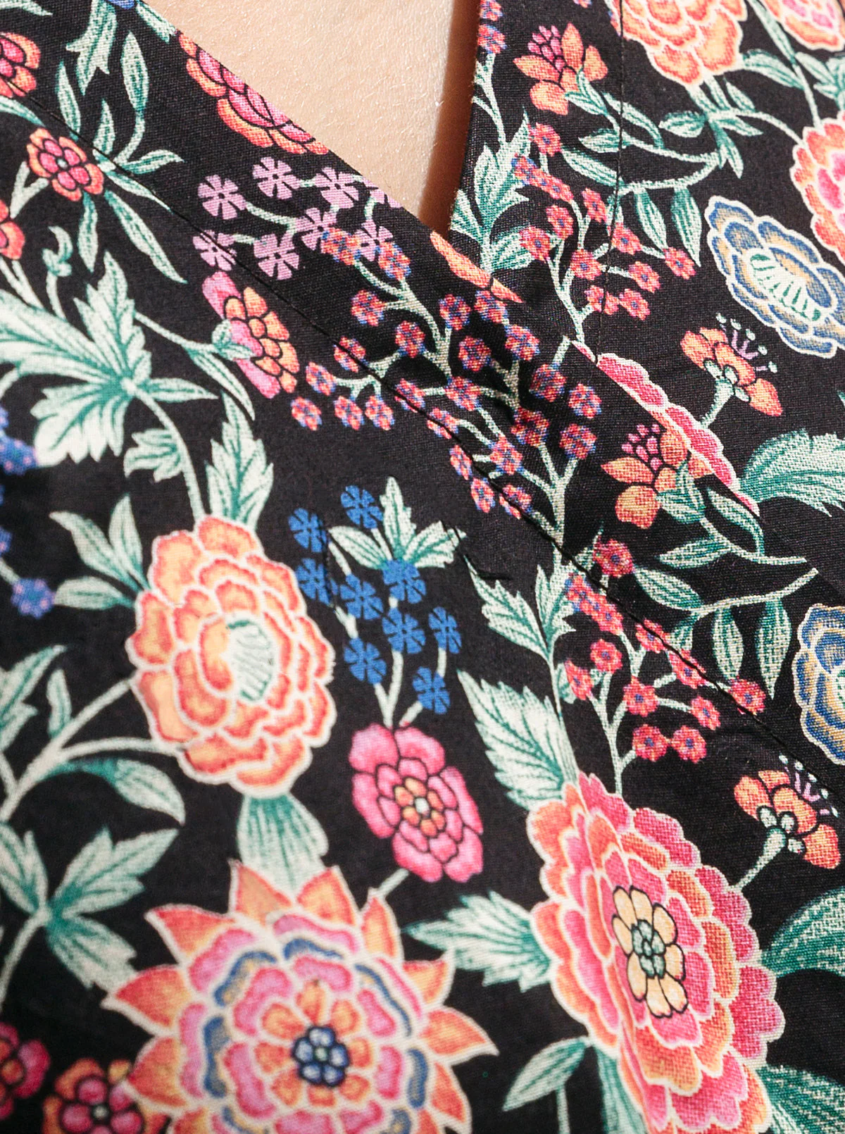 1 PIECE - PRINTED LAWN SHIRT - FLORAL UNIVERSE - Image 4