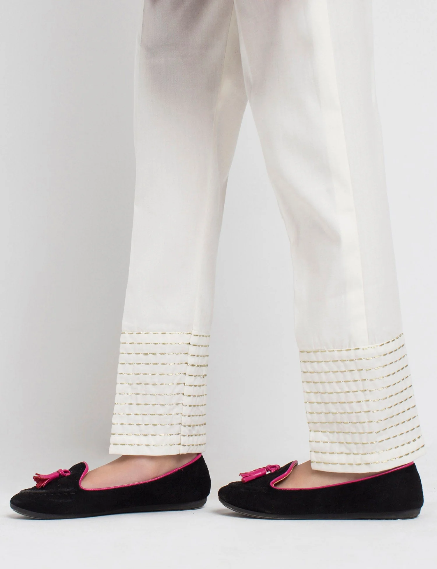 Tilla Emb Trouser - Image 2